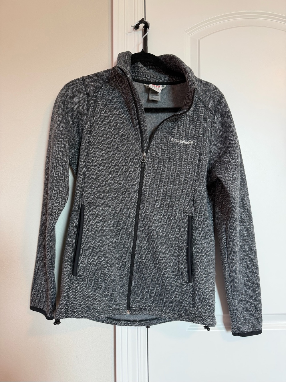 Avalanche Women’s Herringbone Full Zip Fleece Jacket - Size M